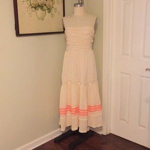 Cream Free People Dress.